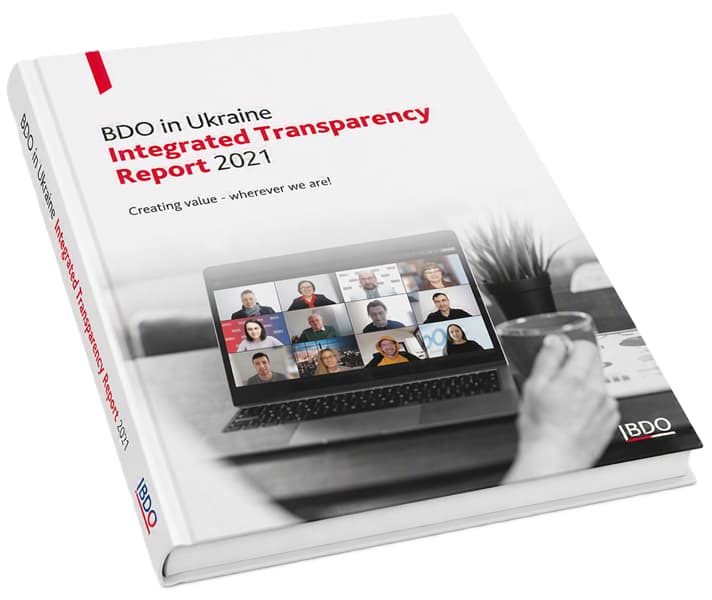Transparency Report 2021 by BDO in Ukraine