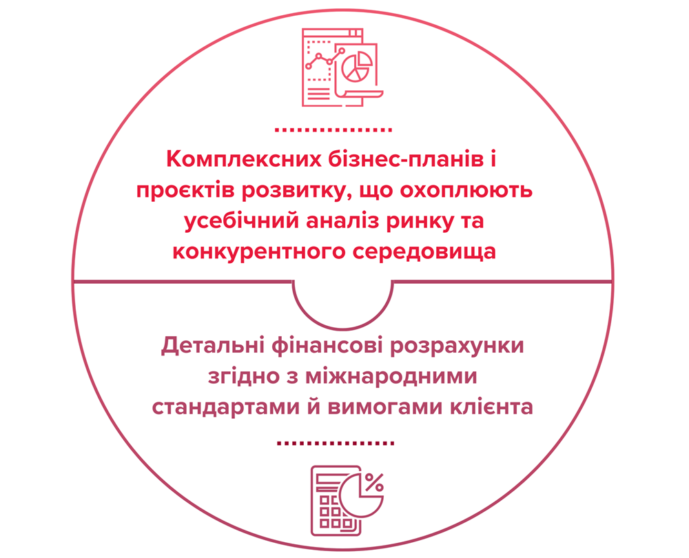 BDO в Україні спеціалізується на створенні комплексних бізнес-планів і проєктів розвитку