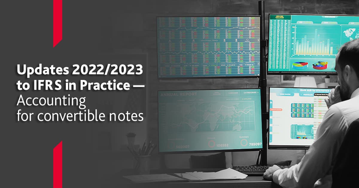 Updates 2022/2023 ToIFRS In Practice — Accounting For Convertible Notes ...